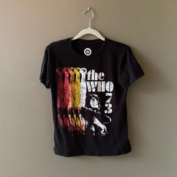 The WHO Rock Band T-Shirt Gray Men’s Small - Picture 1 of 5